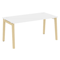 Стол письменный ONIX WOOD опоры - массив дерева OW.SP-4.8  1580*800*750